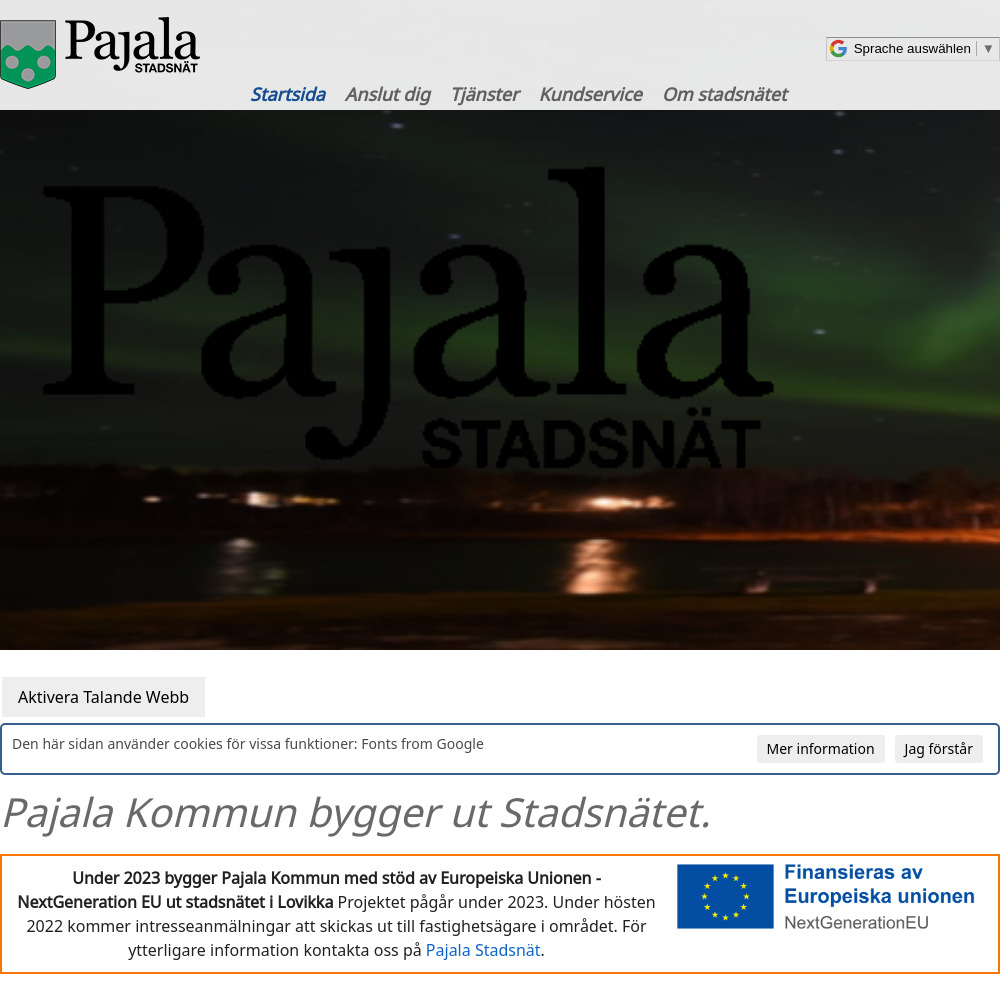 Pajala Stadsnt Pajala Stadsnt
