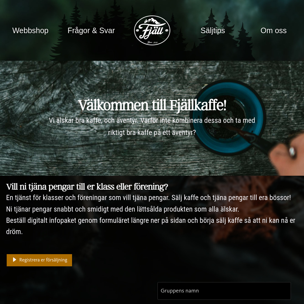 Fjllkaffe Fjllkaffe